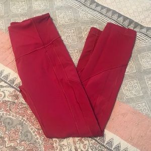 Lululemon Pink crop leggings